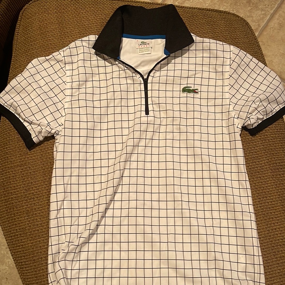 Lacoste Sport Zipper Polo